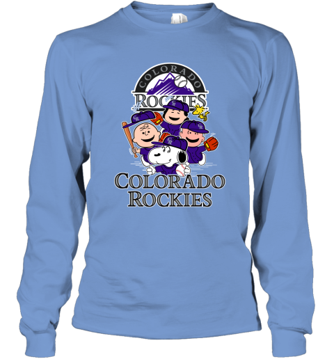 Colorado Rockies MLB Baseball The Peanuts Movie Adorable Snoopy T Shirt -  Freedomdesign