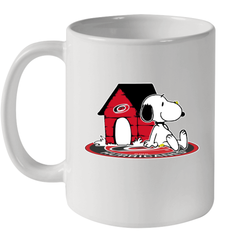 NHL Hockey Carolina Hurricanes Snoopy The Peanuts Movie Shirt Ceramic Mug 11oz