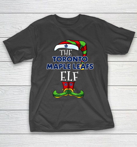 Toronto Maple Leafs Christmas ELF Funny NHL T-Shirt