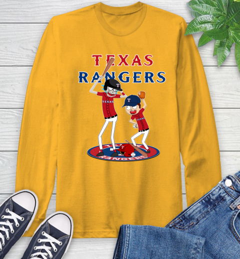 MLB Texas Rangers Rick And Morty Baseball 60