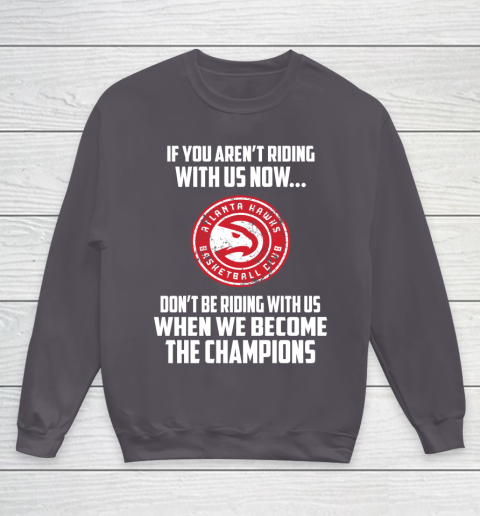 NBA Atlanta Hawks Basketball We Become The Champions Youth Sweatshirt 5