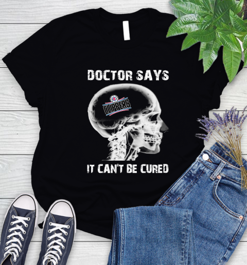 clippers t shirt women's