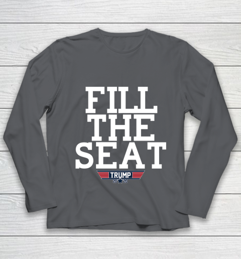 FILL THE SEAT TRUMP 2020 Youth Long Sleeve 6