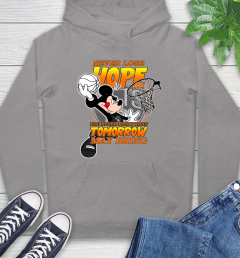 Brooklyn Nets NBA Basketball Mickey Disney Never Lose Hope Hoodie 6
