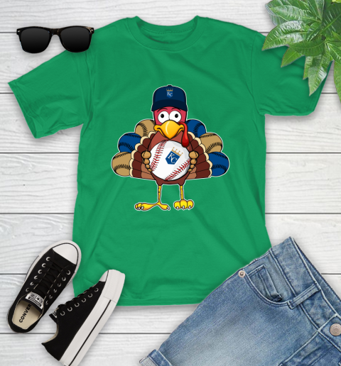 Kansas City Royals Turkey thanksgiving Youth T-Shirt 6