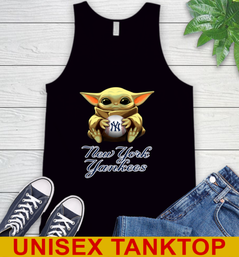 MLB Baseball New York Yankees Star Wars Baby Yoda Shirt 71