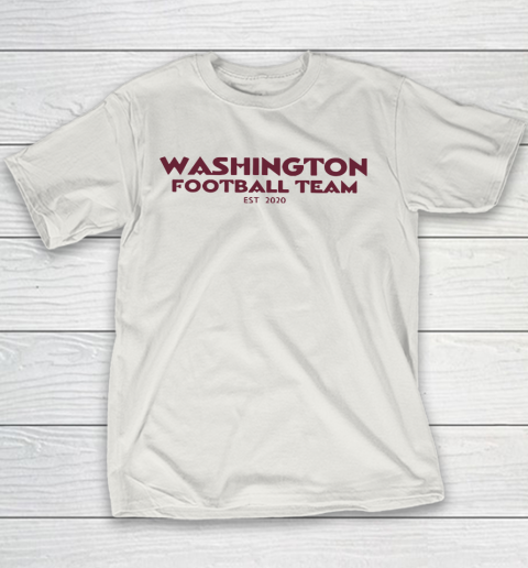 Washington Football Team Est 2020 Youth T-Shirt 8
