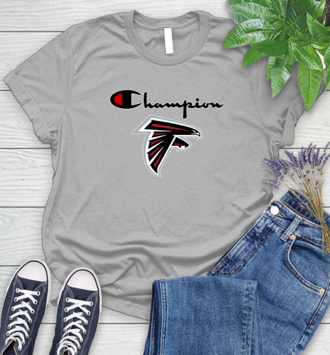 NFL Football Atlanta Falcons Champion Shirt Women's T-Shirt 3