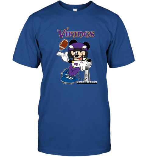 NFL Football Minnesota Vikings Magic Mickey Disney Shirt T Shirt