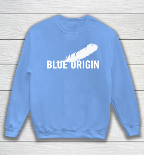 Blue Origin  All White Sweatshirt 8
