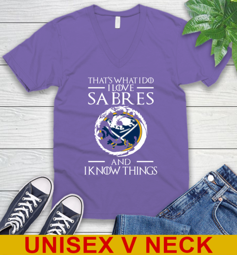 Buffalo Sabres NHL Hockey That's What I Do I Love My Team And I Know Things Game Of Thrones 54
