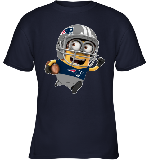 NFL New England Patriots Minions Disney Football Sports Hoodie