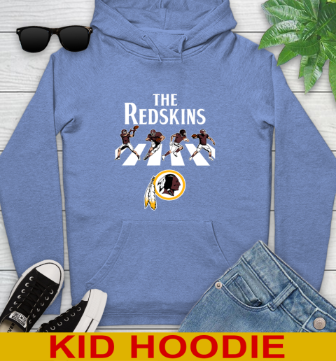 NFL Football Washington Redskins The Beatles Rock Band Shirt Youth Hoodie 12