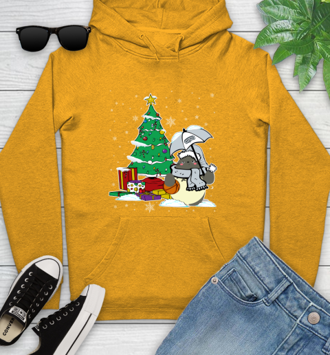 San Antonio Spurs NBA Basketball Cute Tonari No Totoro Christmas Sports Youth Hoodie 2