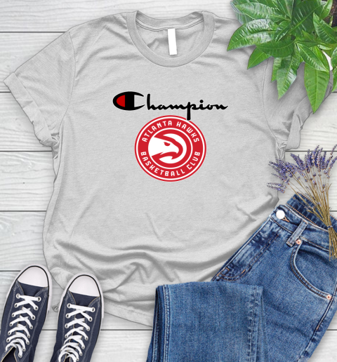 NBA Basketball Atlanta Hawks Champion Shirt Women's T-Shirt