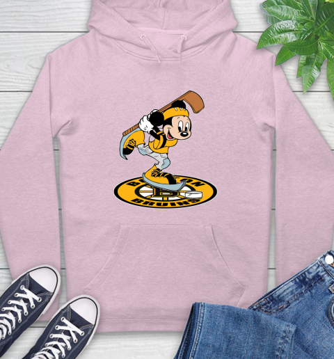 NHL Hockey Boston Bruins Cheerful Mickey Disney Shirt Hoodie 10