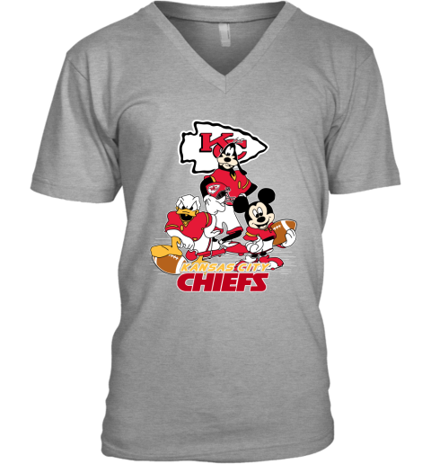 NFL Kansas City Chiefs Mickey Mouse Donald Duck Goofy Football