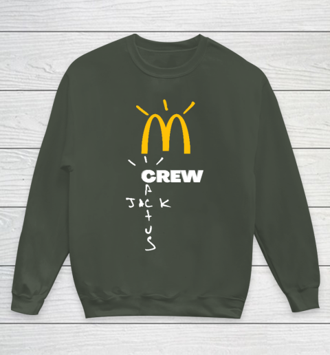 Travis Scott x McDonald Youth Sweatshirt 8