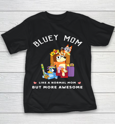 Fathers Blueys Dad Mum Love Gifts Youth T-Shirt