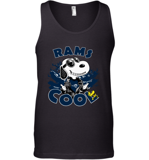 Los Angeles Rams Snoopy Joe Cool We're Awesome Tank Top