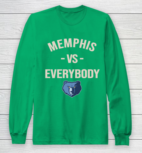 Memphis Grizzlies Vs Everybody Long Sleeve T-Shirt 4