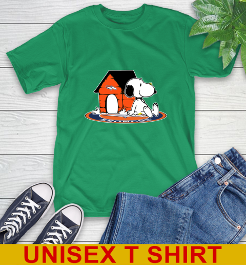 NFL Football Denver Broncos Snoopy The Peanuts Movie Shirt T-Shirt 7