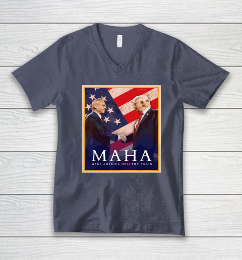 MAHA Make America Healthy Again V-Neck T-Shirt 6