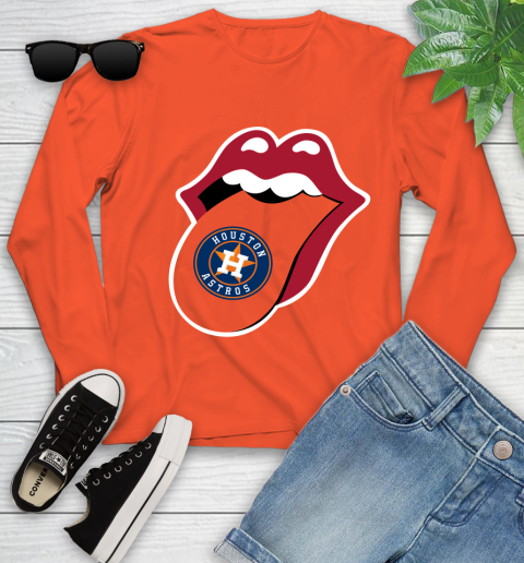 Houston Astros MLB Baseball Lips I Root For My Team Adoring Fan 128