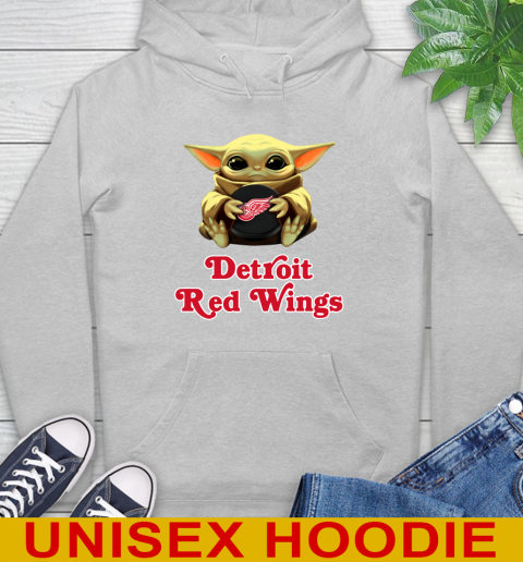 NHL Hockey Detroit Red Wings Star Wars Baby Yoda Shirt 18