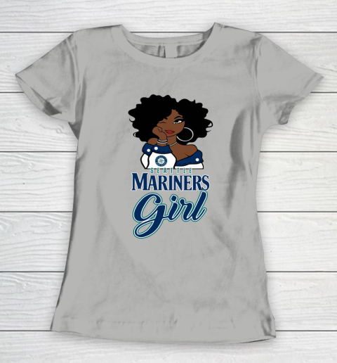 Seattle Marinerss Girl MLB Women's T-Shirt 11