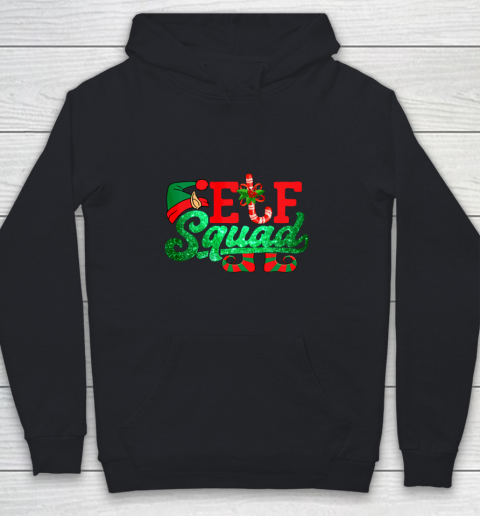 Funny Gift Family Matching Christmas Holiday Group Elf Squad Youth Hoodie