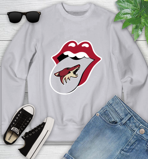 Arizona Coyotes NHL Hockey Lips I Root For My Team Adoring Fan 118