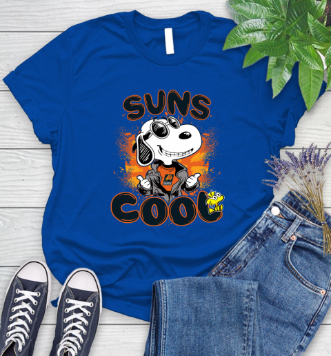 NBA Basketball Phoenix Suns Cool Snoopy Shirt Women's T-Shirt 10