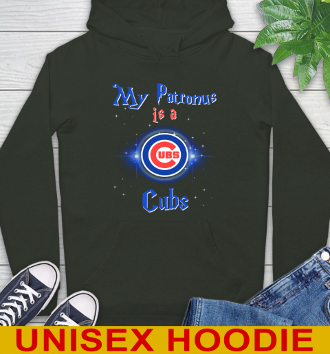 MLB Baseball Harry Potter My Patronus Is A Chicago Cubs Hoodie 12
