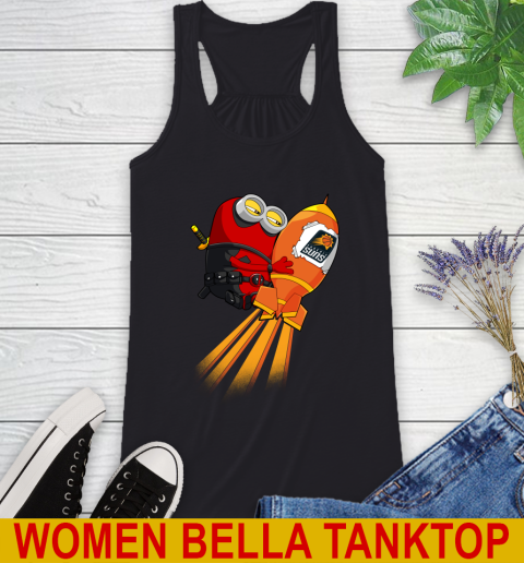NBA Basketball Phoenix Suns Deadpool Minion Marvel Shirt Racerback Tank