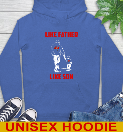 Tampa Bay Buccaneers NFL Football Like Father Like Son Sports Hoodie 9