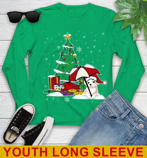 Maltese Christmas Dog Lovers Shirts 264