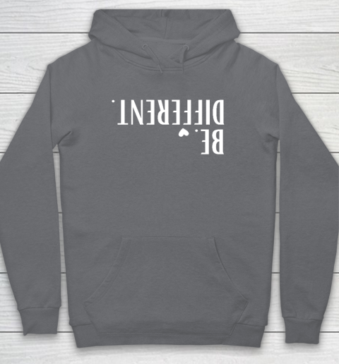 Funny Upside Down Be Different Hoodie 3