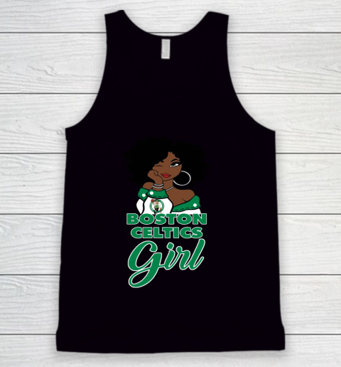 Boston Celtics Girl NBA Tank Top