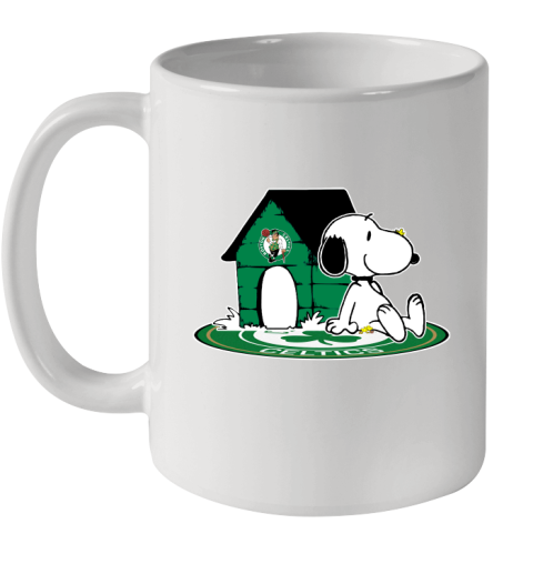 NBA Basketball Boston Celtics Snoopy The Peanuts Movie Shirt Ceramic Mug 11oz