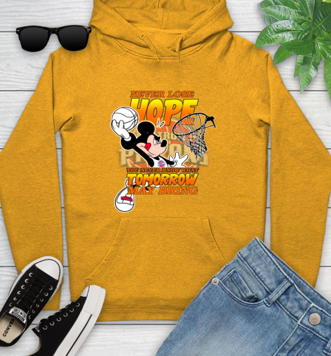 Detroit Pistons NBA Basketball Mickey Disney Never Lose Hope Youth Hoodie 3 Detroit Pistons NBA Basketball Mickey Disney Never Lose Hope Youth Hoodie - Image 3