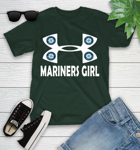 MLB Seattle Mariners Under Armour Baseball Sports Youth T-Shirt 5