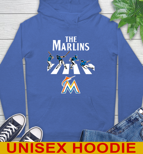 MLB Baseball Miami Marlins The Beatles Rock Band Shirt Hoodie 9