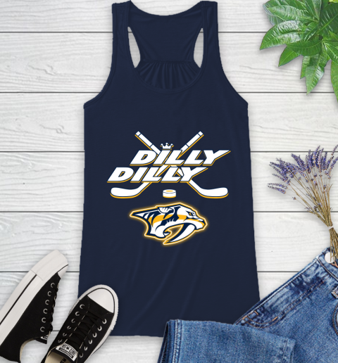 NHL Nashville Predators Dilly Dilly Hockey Sports Racerback Tank 12