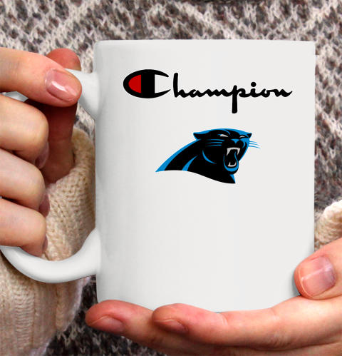 NFL Football Carolina Panthers Champion Shirt Ceramic Mug 11oz