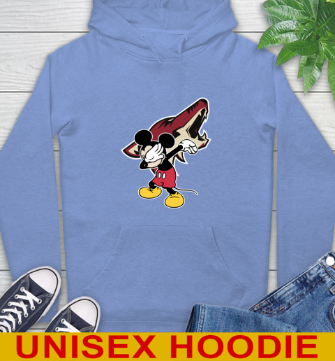Arizona Coyotes NHL Hockey Dabbing Mickey Disney Sports Hoodie 11