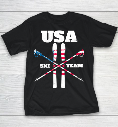 Team USA Ski Winter Olympics 2021 Youth T-Shirt