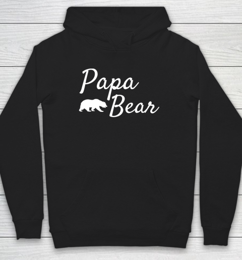 Papa Bear Long Sleeve Shirt Men Papa Bear Mama Bear Hoodie