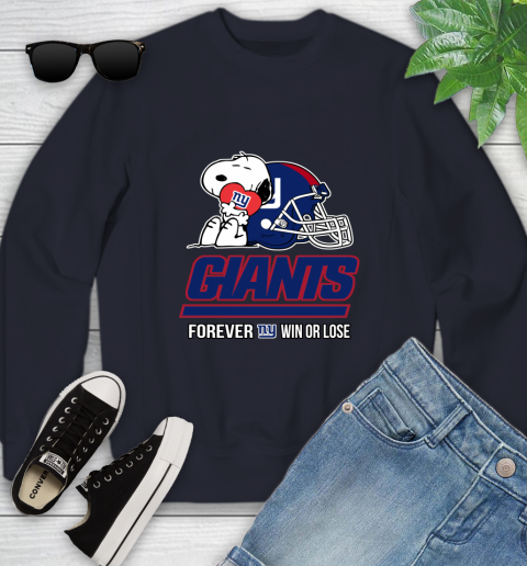 NFL The Peanuts Movie Snoopy Forever Win Or Lose Football New York Giants 117