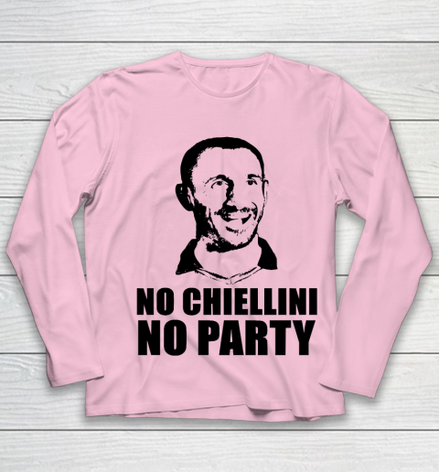 No Chiellini, No Party Italia Champion Euro Player Youth Long Sleeve 6